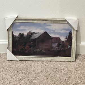 Threshold Rustic Landscape Art - Brown and Gray